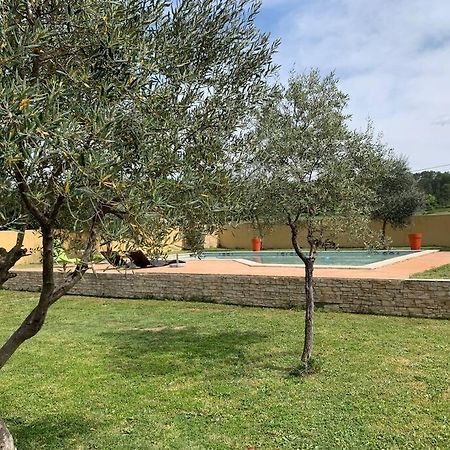 Loue Studio Dans Une Villa Avec Piscine Terrasse Saint-Theodorit エクステリア 写真